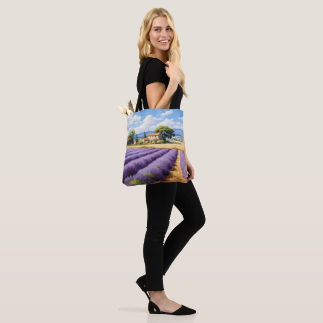 Bolsa Tote Saco do presente com lavanda (No(a) Modelo)