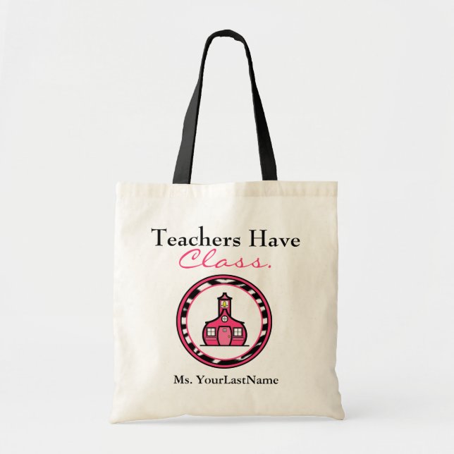Bolsa Tote Saco do professor (Frente)
