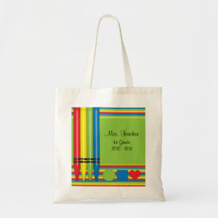 Bolsa Tote Saco do professor das cores e das formas