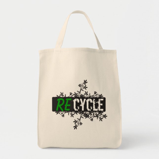 Bolsa Tote Saco do reciclar! GREENLIFE (Frente)