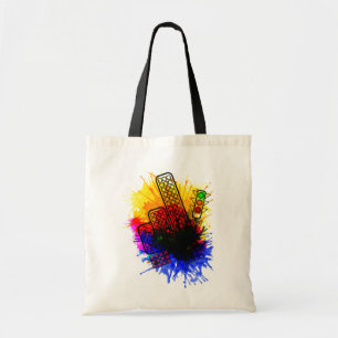 Bolsa Tote saco do splatter da cidade