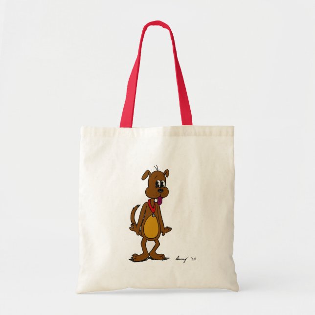 Bolsa Tote Saco do Toon Doggy (Frente)