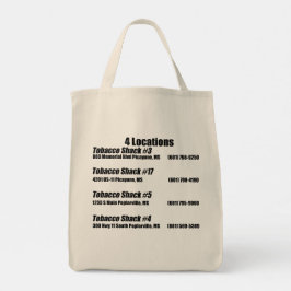 Bolsa Tote Saco do Toque da Pilha de Cigarro