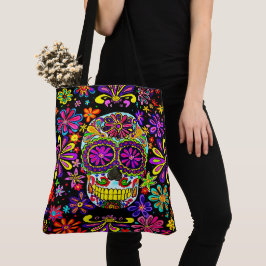 Bolsa Tote Saco do Toque do Crânio do Açúcar