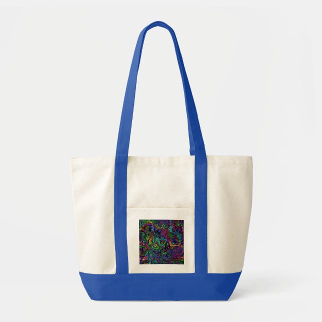 Bolsa Tote Saco do Tote Derretido do Cérebro (Frente)