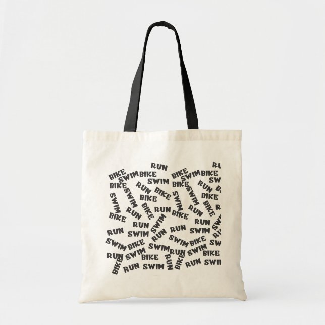 Bolsa Tote saco do triathlon do funcionamento da bicicleta da (Frente)