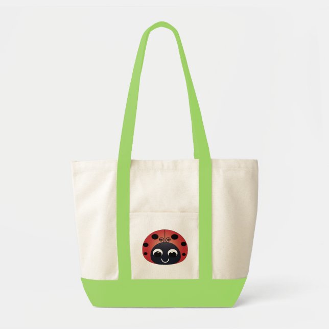 Bolsa Tote Saco doce do joaninha (Frente)