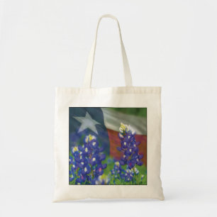 Bolsa Tote Saco dos bluebonnets da bandeira de Texas