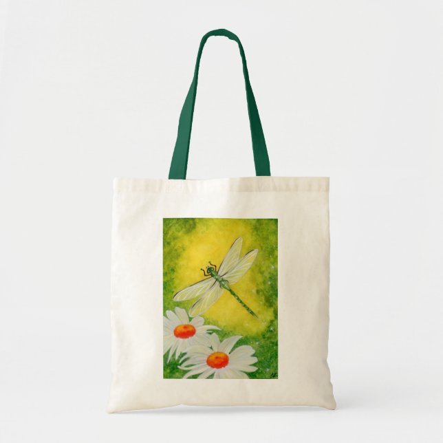 Bolsa Tote Saco dos estrados da libélula (Frente)