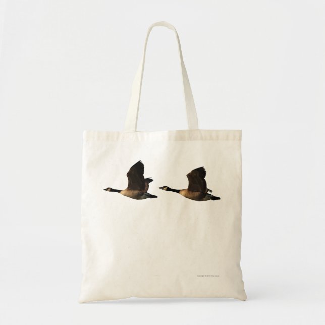 Bolsa Tote Saco dos gansos do vôo (Frente)