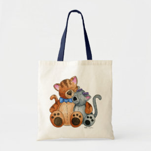 Bolsa Tote Saco dos gatinhos do afago