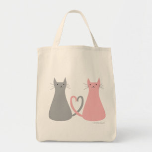 Bolsa Tote Saco dos gatos do amor