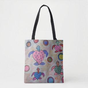 Bolsa Tote Saco dos Toques e Círculos