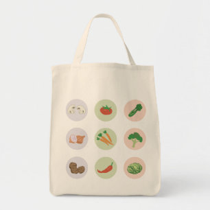 Bolsa Tote Saco dos vegetais