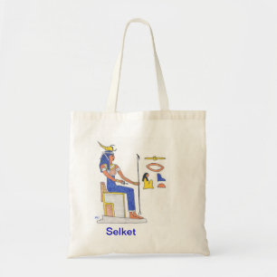 Bolsa Tote Saco egípcio da deusa do escorpião de
