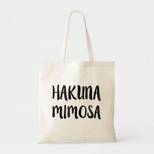 Bolsa Tote Saco engraçado do provérbio do Mimosa de Hakuna