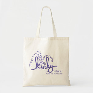 Bolsa Tote Saco espiral do logotipo - uva