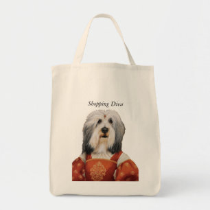 Bolsa Tote Saco farpado da diva da compra do collie DR131