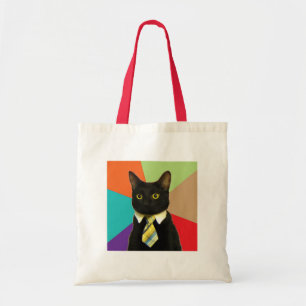 Bolsa Tote Saco feito sob encomenda do gato do negócio