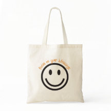 Saco-Foco positivo da mensagem em suas bênçãos!