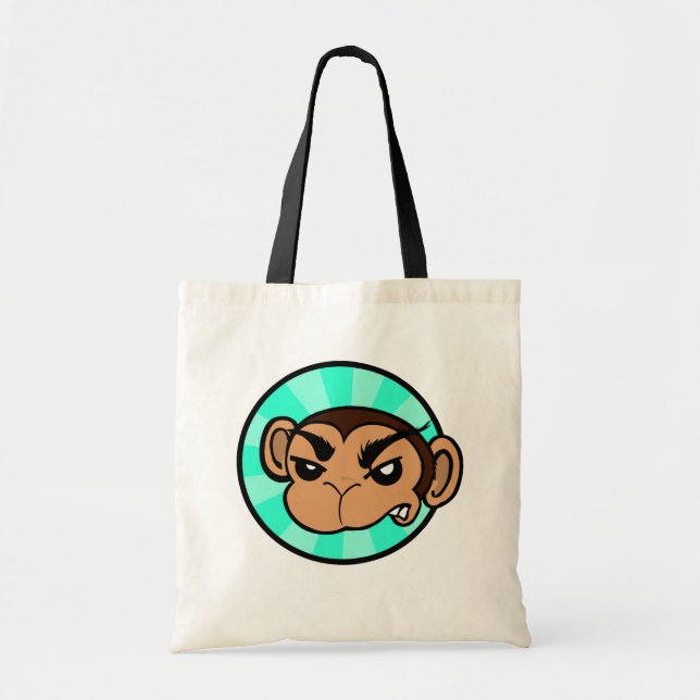 BOLSA TOTE SACO FRUSTRADO DE MACACOS (Frente)