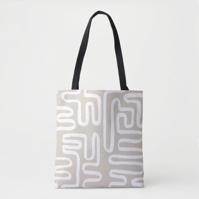 Bolsa Tote Saco Geométrico (Frente)