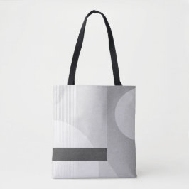 Bolsa Tote Saco Geométrico Moderno Minimalista