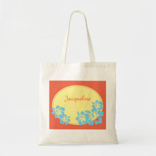 Bolsa Tote Saco havaiano do hibiscus