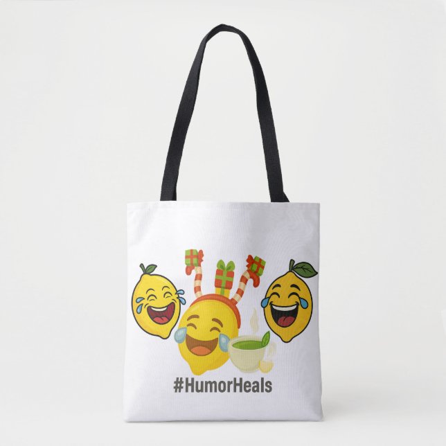 Bolsa Tote Saco Humor Cura LemonHead (Frente)