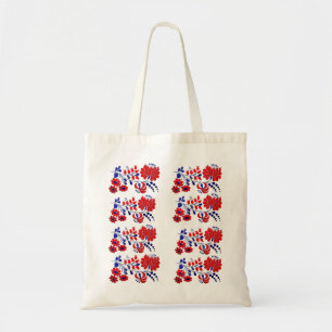 Bolsa Tote saco, hungarian, bordado