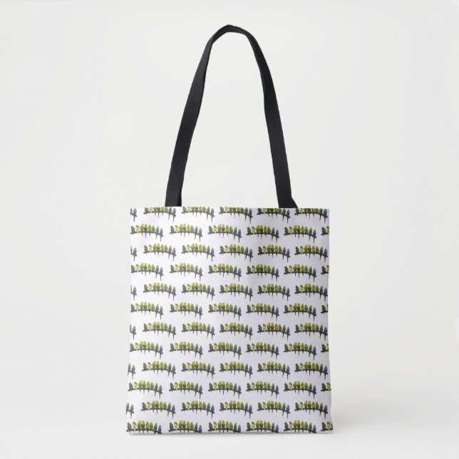 Bolsa Tote Saco Impresso Odd One Out (escolha a cor) (Frente)
