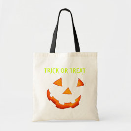 Bolsa Tote Saco Jack-o-Lanterna Trick-or-Treat