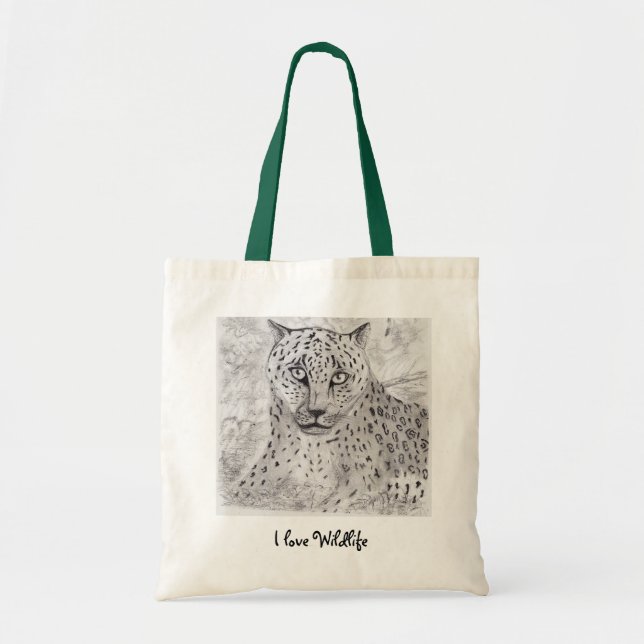 Bolsa Tote Saco, Jaguar (Frente)