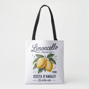 Bolsa Tote Saco Limoncello  Costa d’Amalfi La Dolce Vita