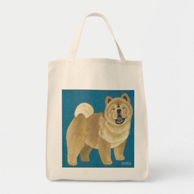 Bolsa Tote saco liso da comida (Frente)
