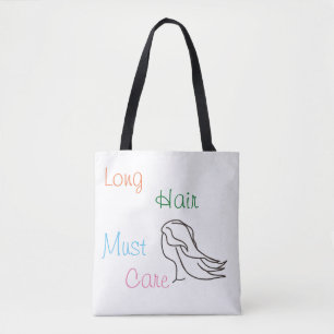 Bolsa Tote Saco longo dos amantes do cabelo
