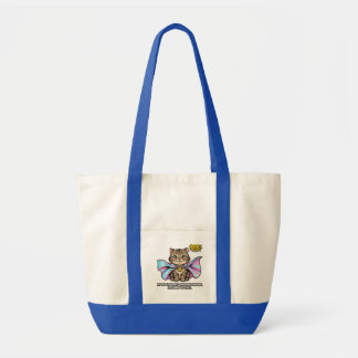 Bolsa Tote Saco Mãe de Gato com Audição Seletiva Divertida Ho