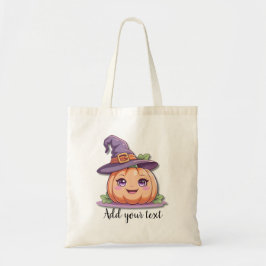 Bolsa Tote Saco Mágico de Abóbora - Tote de Halloween para Do