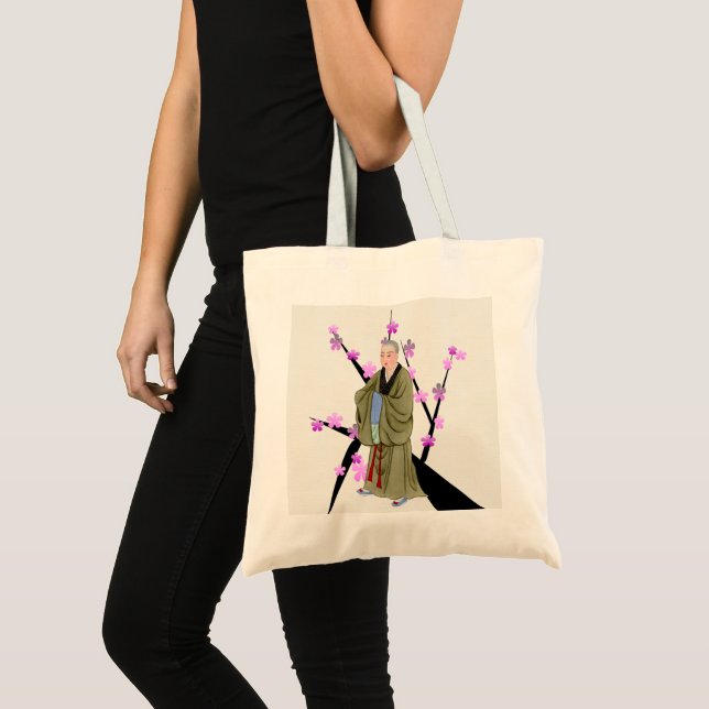 Bolsa Tote Saco Monk Tote Budista (Frente (produto))