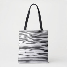 Bolsa Tote Saco Monocromático em Forma de abstrato ()