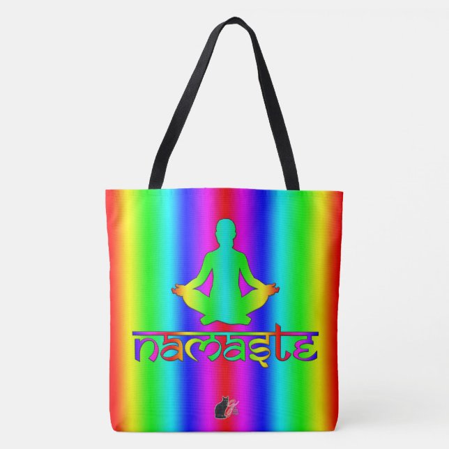 Bolsa Tote Saco Namaste (Frente)