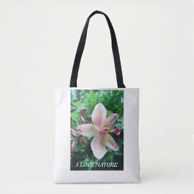 Bolsa Tote saco para comprar o amante da natureza (Frente)
