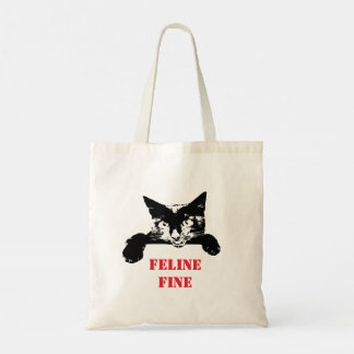 Bolsa Tote Saco para fã de gatos.