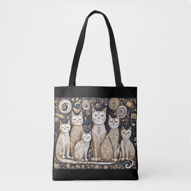 Bolsa Tote saco para gatos calmantes (Frente)