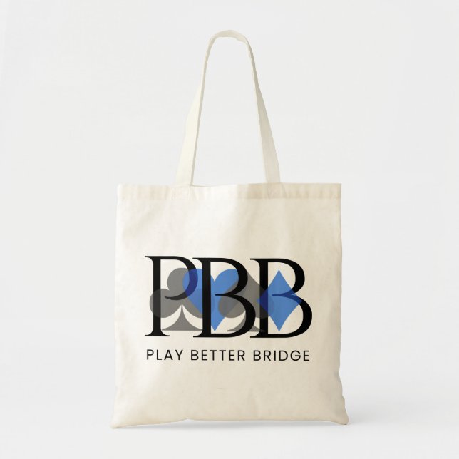 Bolsa Tote Saco PBB - Azul (Frente)