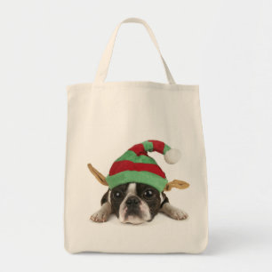 Bolsa Tote Saco pequeno do ajudante do papai noel! Saco dos