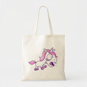 Bolsa Tote Saco pequeno insano resistente louco do unicórnio