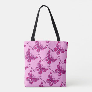 Bolsa Tote Saco personalizado conhecido do teste padrão de