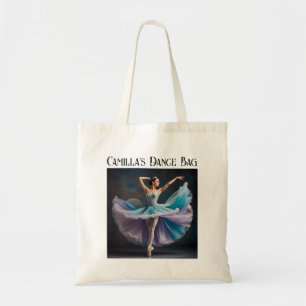 Bolsa Tote Saco Personalizado de Ballet para Dança