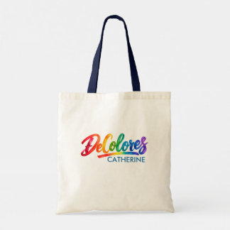 Bolsa Tote Saco Personalizado De Colores com Galo em Aquarela